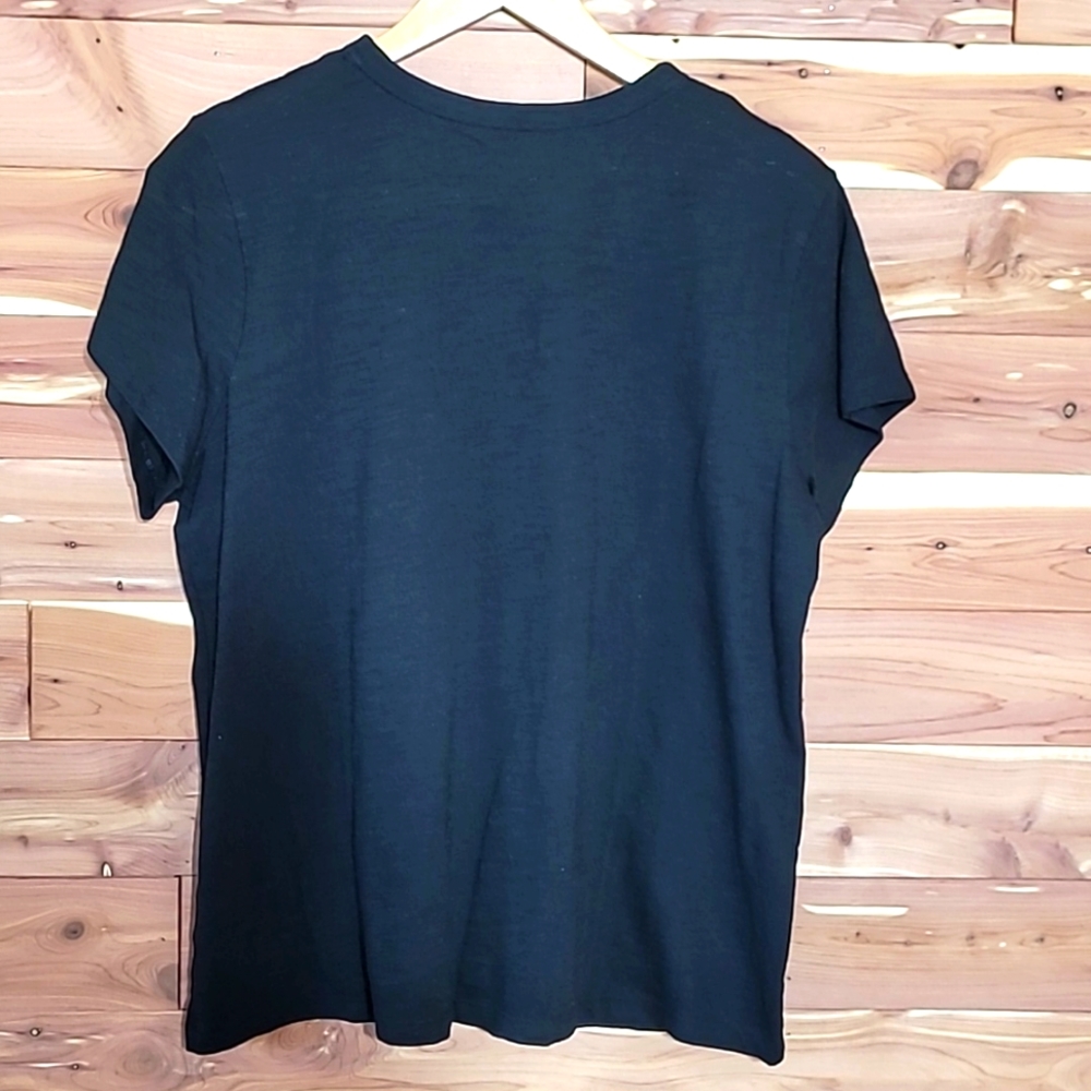 Time and Tru Top, Size XL, Black - Picture 4 of 4